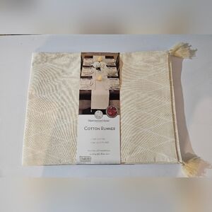 Huntington Home Cream Cotton Runner